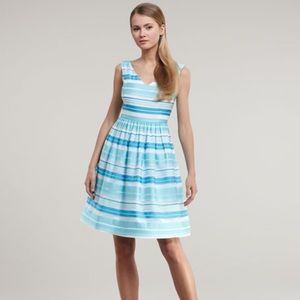 Silk Kiera stripe Dress